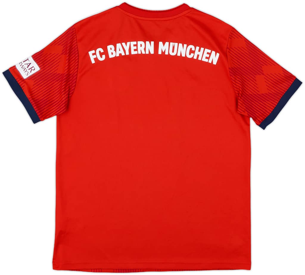 2018-19 Bayern Munich Home Shirt - 8/10 - (XL.Boys)