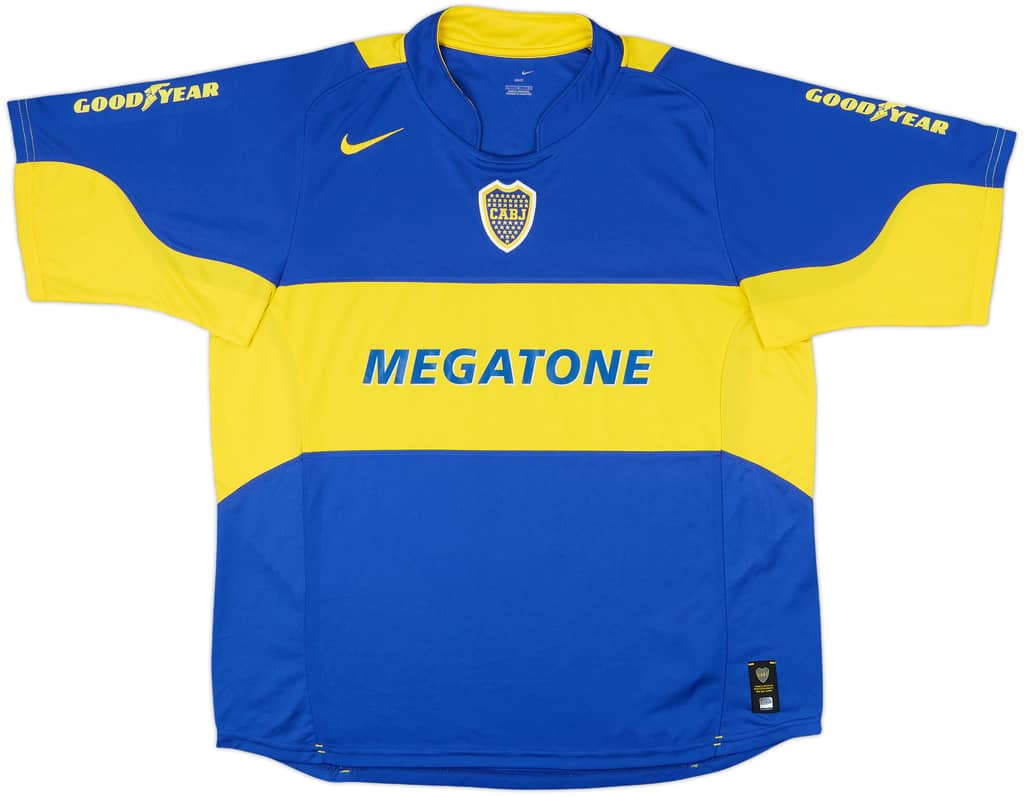 2005 Boca Juniors Home Shirt - 10/10 - (L)