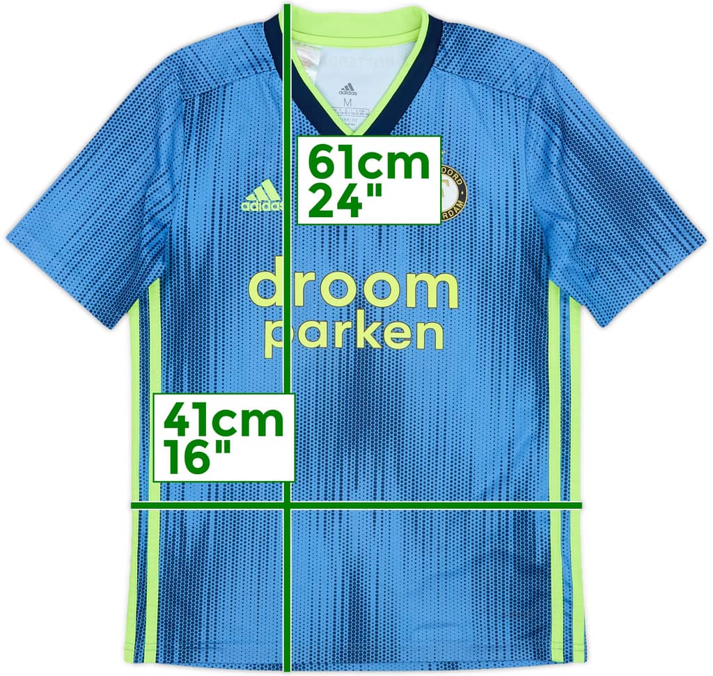 2019-20 Feyenoord Away Shirt - 7/10 - (M.Boys)
