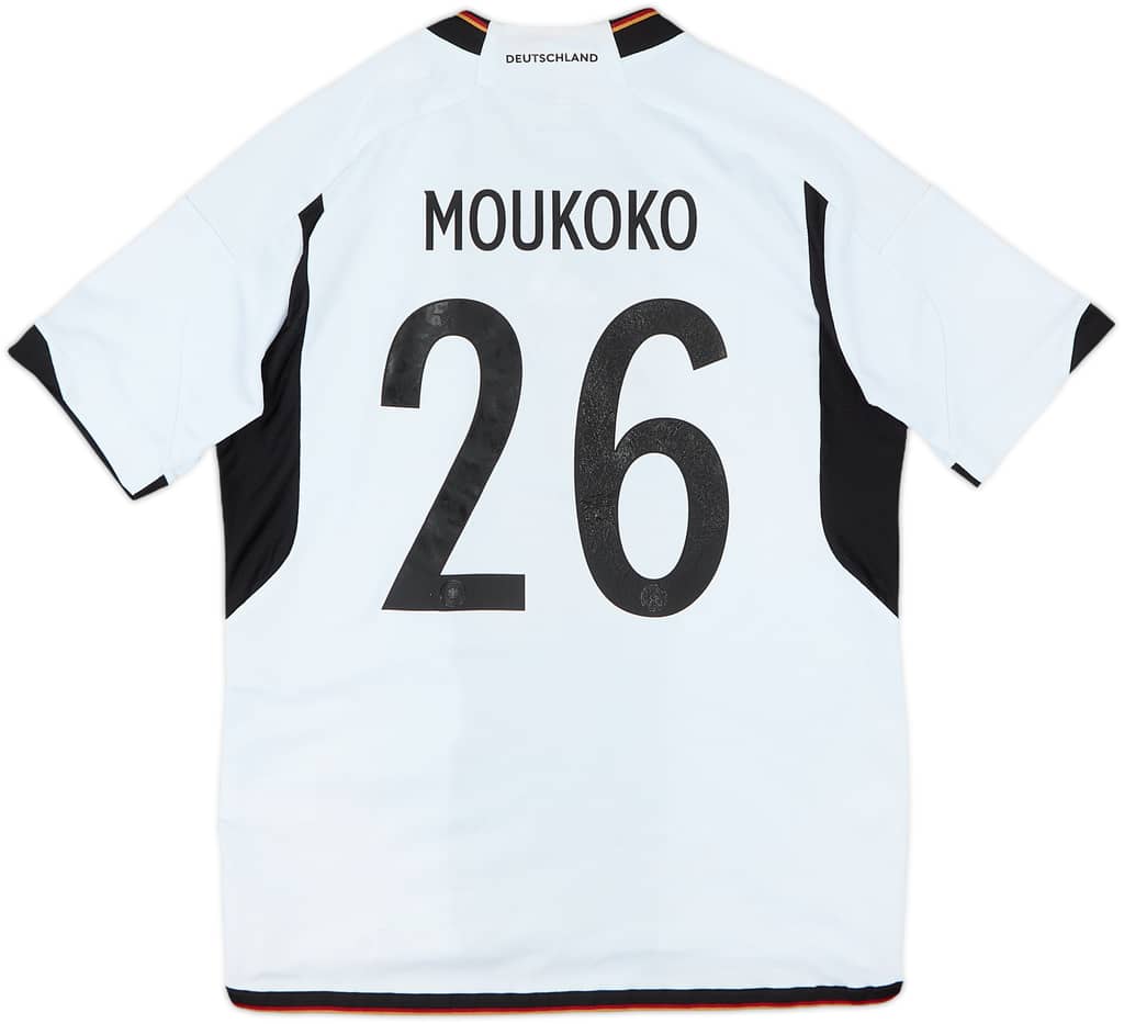2022-23 Germany Home Shirt Moukoko #26 - 5/10 - (L.Boys)