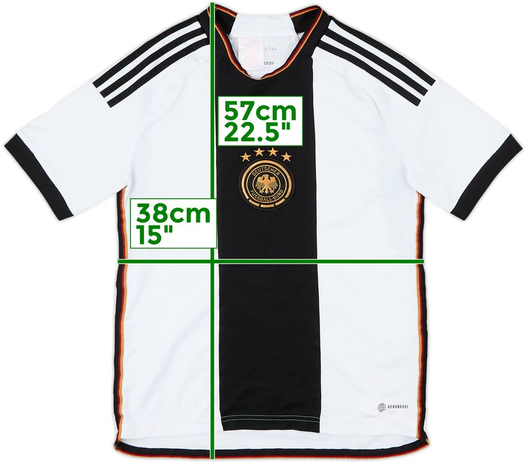 2022-23 Germany Home Shirt - 8/10 - (L.Boys)