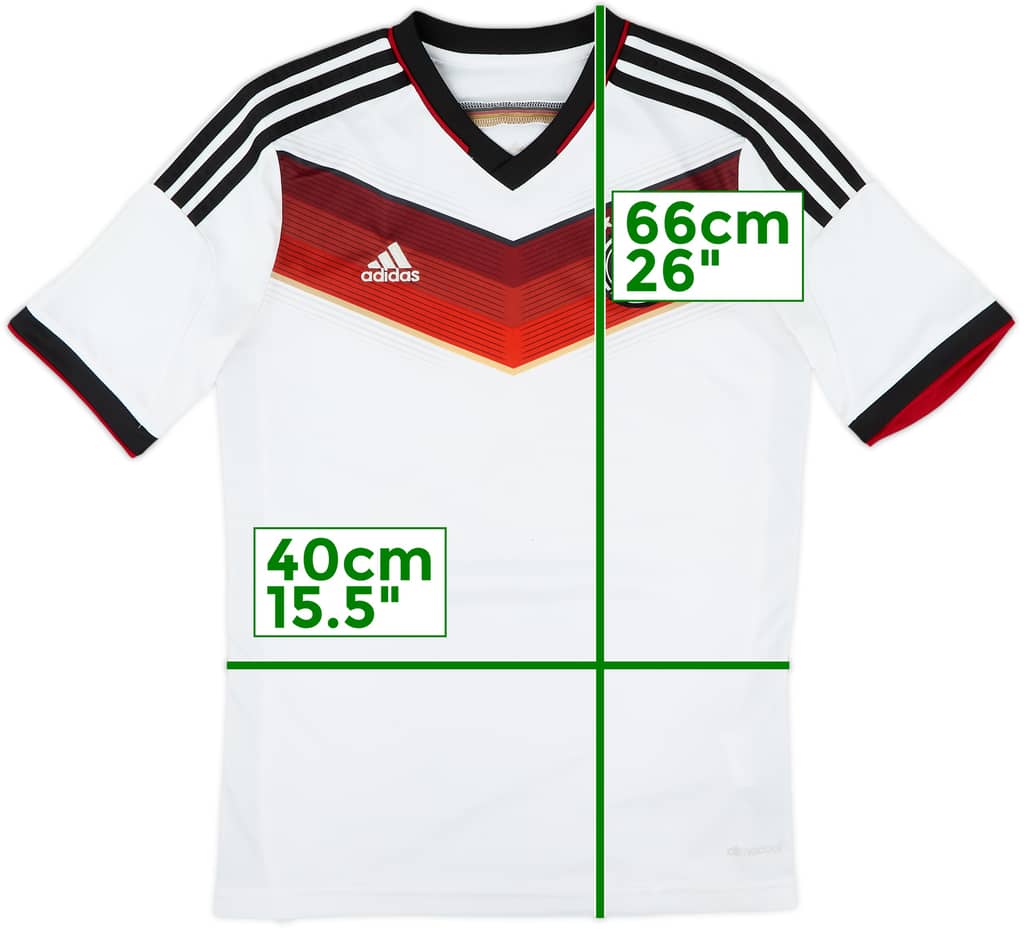 2014-15 Germany Home Shirt - 7/10 - (L.Boys)