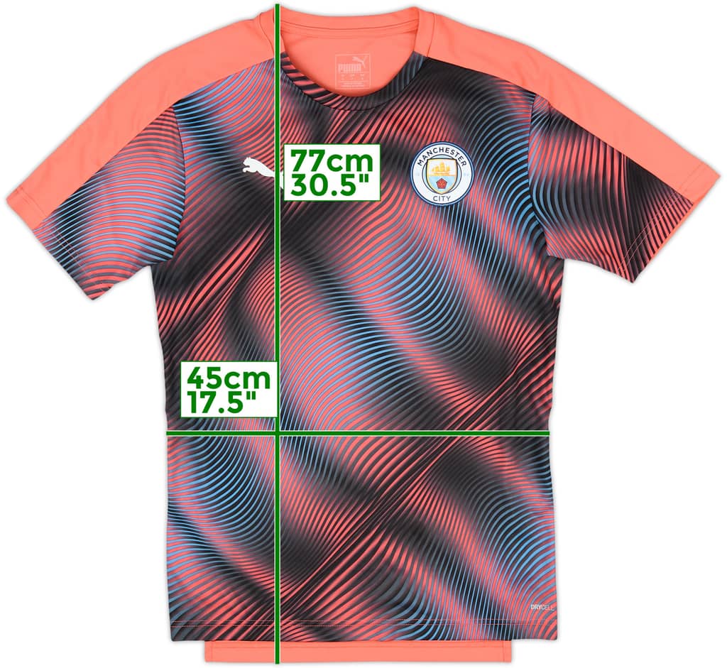 2019-20 Manchester City Puma Training Shirt - 9/10 - (S)