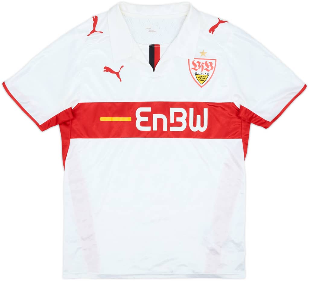 2008-09 Stuttgart Home Shirt - 8/10 - (M)
