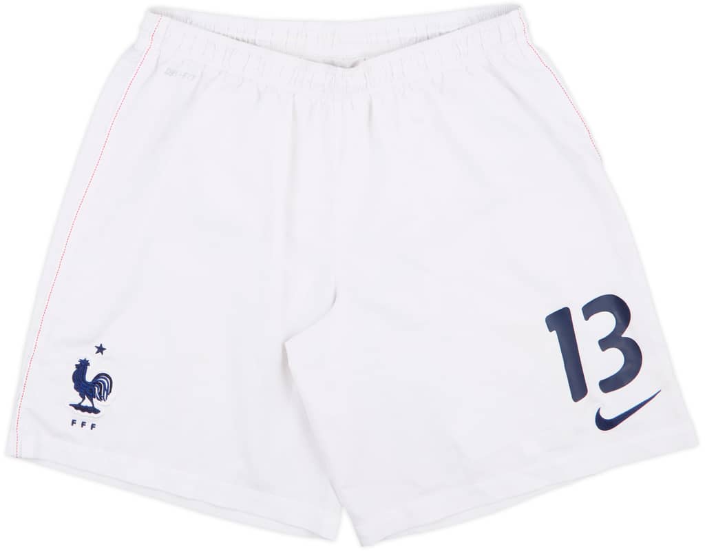 2014-15 France Home Shorts #13 - 7/10 - (XXL)