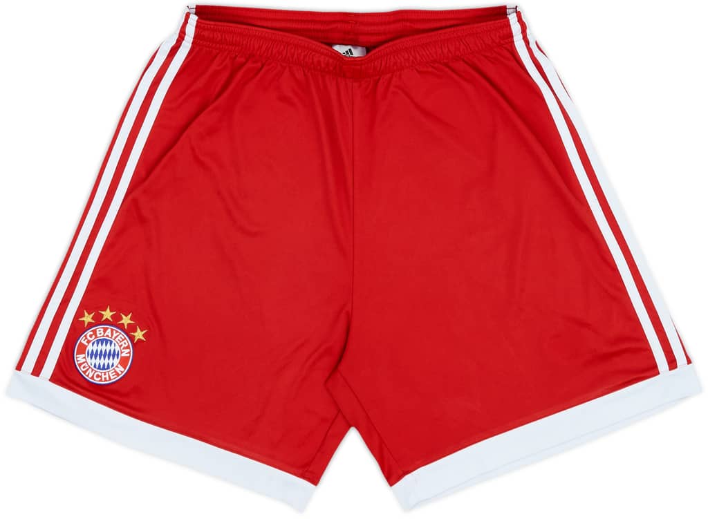 2017-18 Bayern Munich Home Shorts - 7/10 - (L)