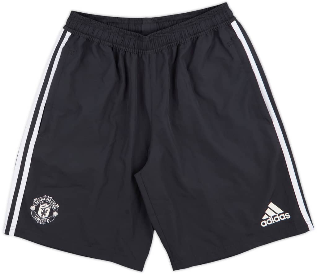 2017-18 Manchester United adidas Training Shorts - 9/10 - (S)