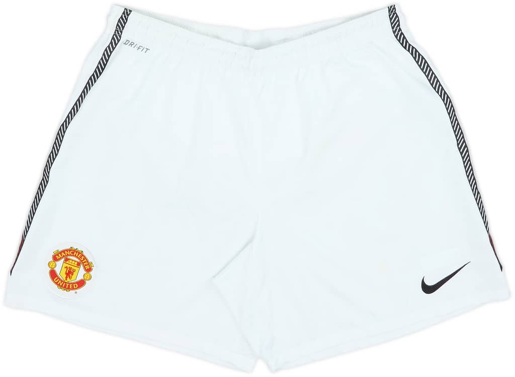 2010-11 Manchester United Home Shorts - 7/10 - (M)