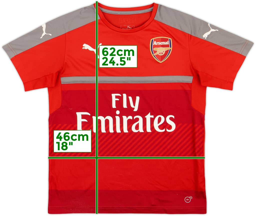 2016-17 Arsenal Puma Training Shirt - 5/10 - (L.Boys)