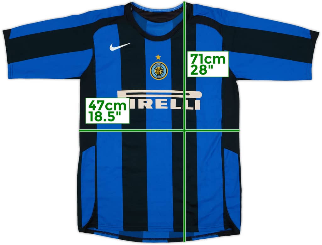 2005-06 Inter Milan Home Shirt - 7/10 - (XL.Boys)