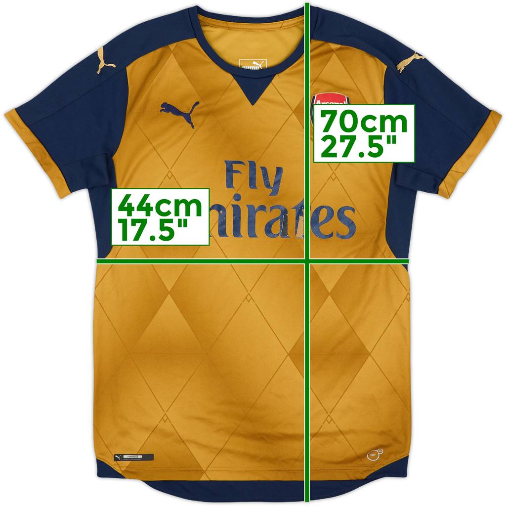 2015-16 Arsenal Away Shirt - 5/10 - (S)