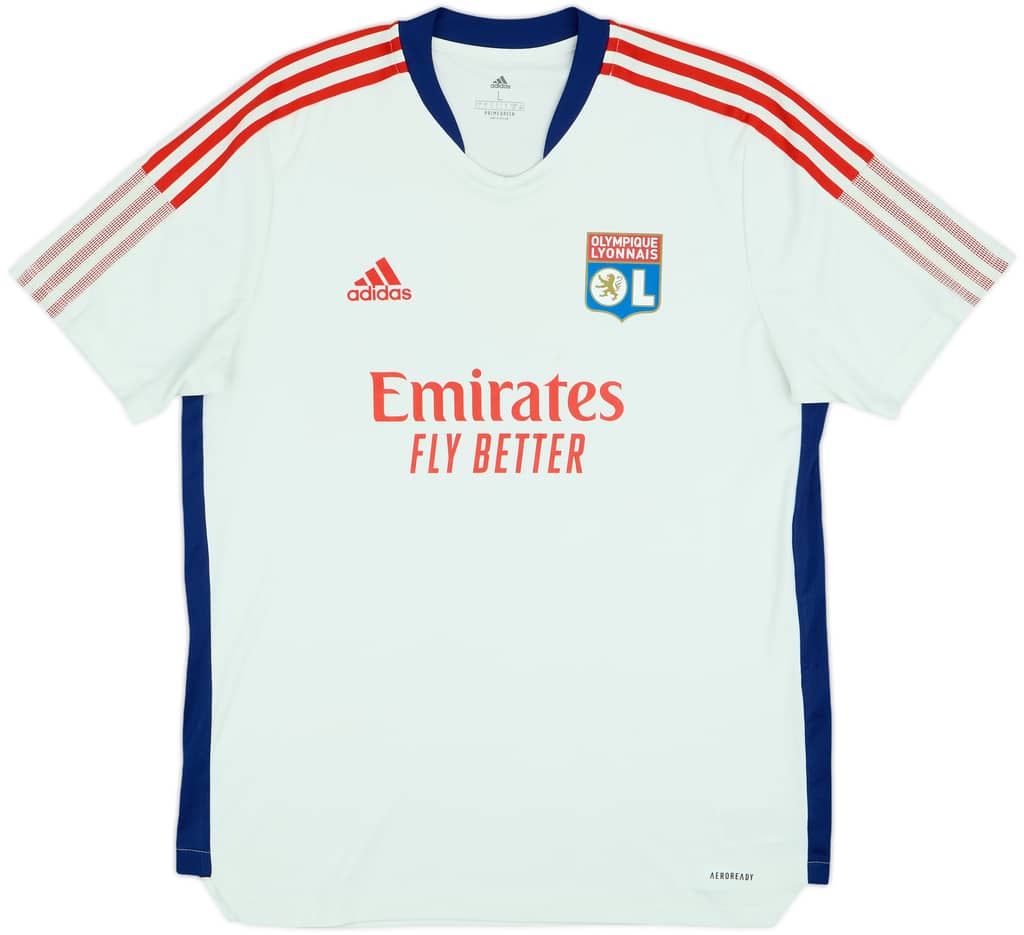 2021-22 Lyon adidas Training Shirt - 6/10 - (L)