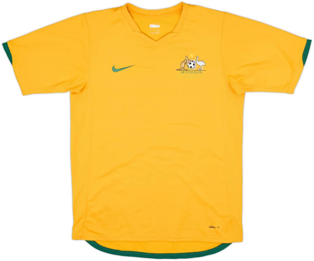 2006-08 Australia Home Shirt - 8/10 - (L.Boys)