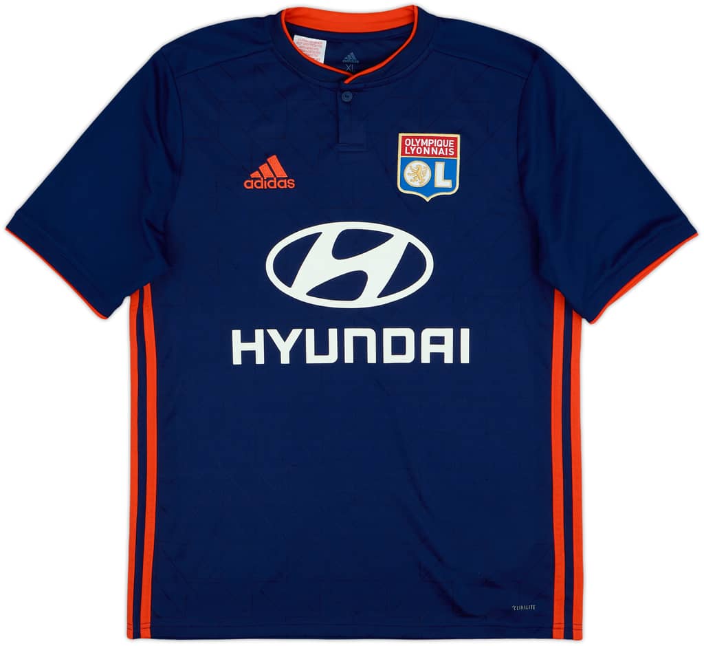 2018-19 Lyon Away Shirt - 10/10 - (XL.Boys)