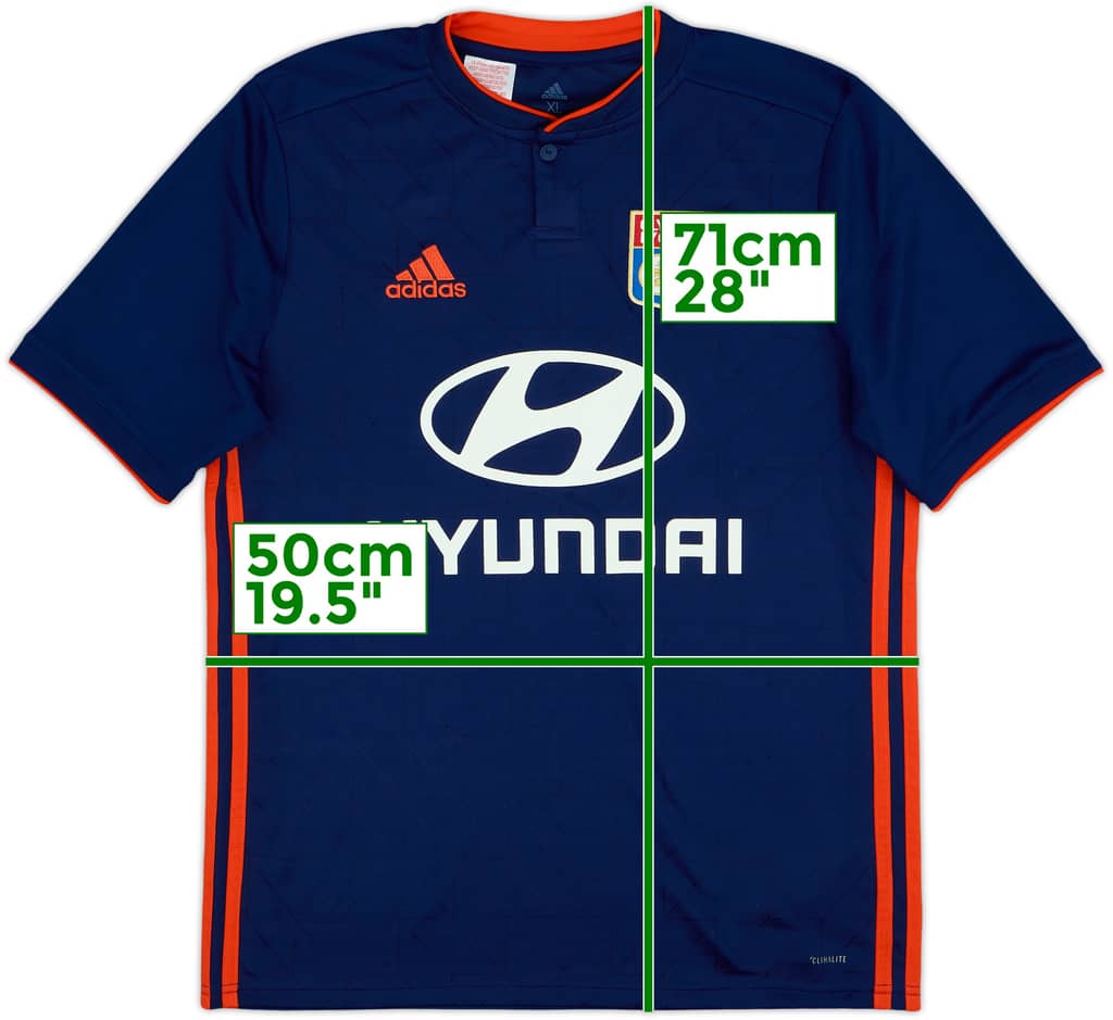 2018-19 Lyon Away Shirt - 10/10 - (XL.Boys)