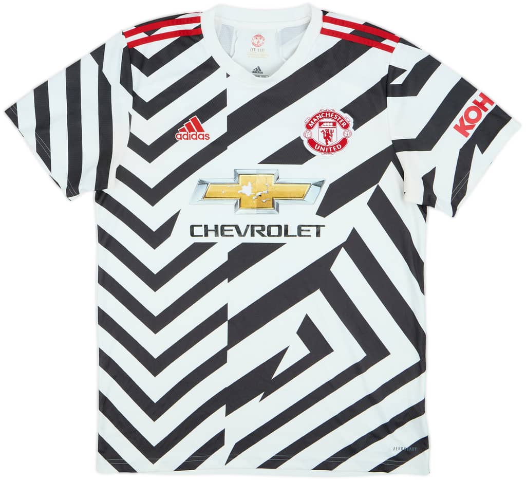 2020-21 Manchester United Third Shirt - 5/10 - (L)