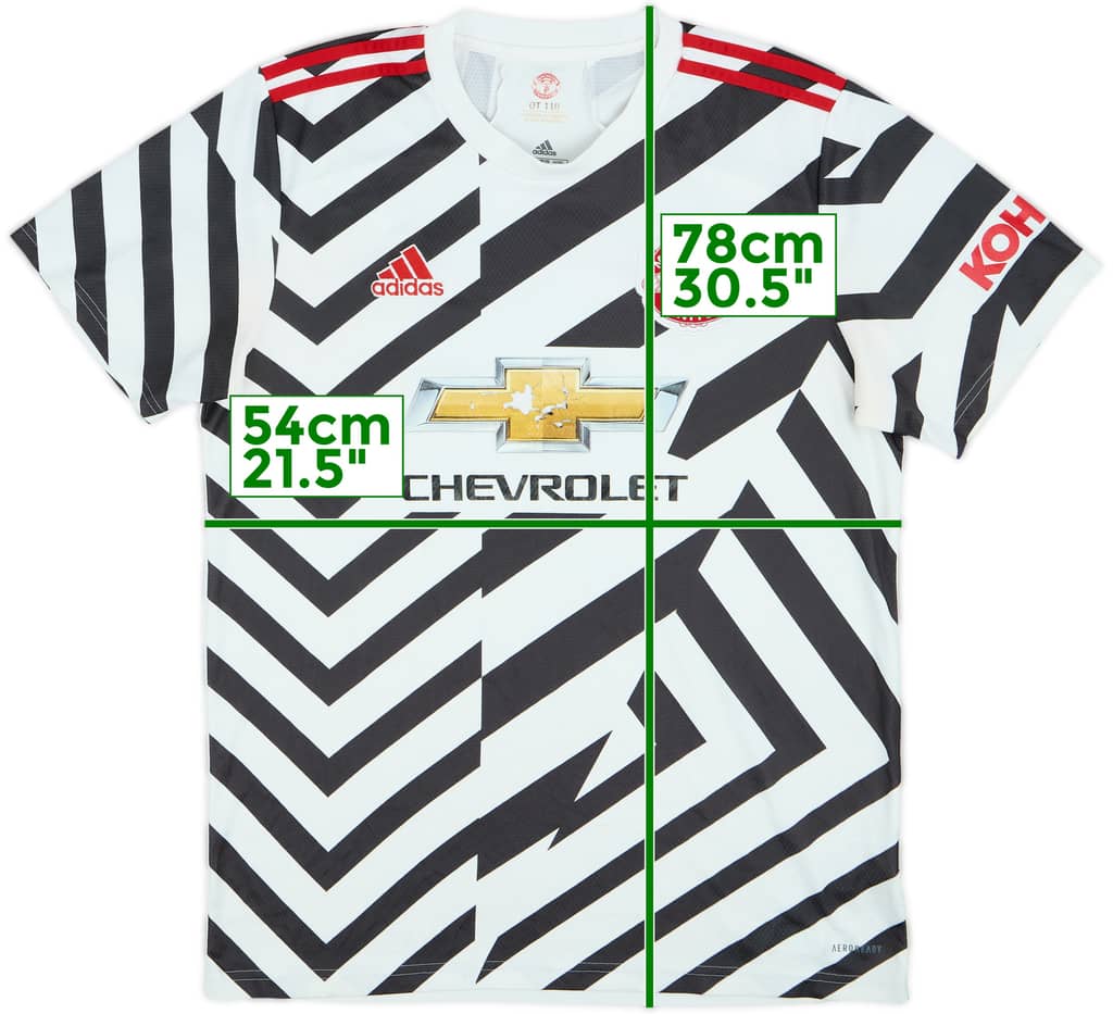 2020-21 Manchester United Third Shirt - 5/10 - (L)