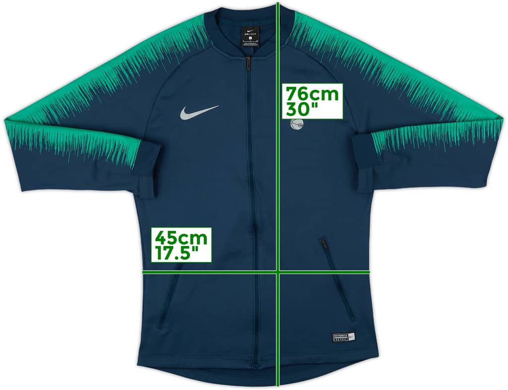 2018-19 Tottenham Nike Track Jacket - 10/10 - (S)