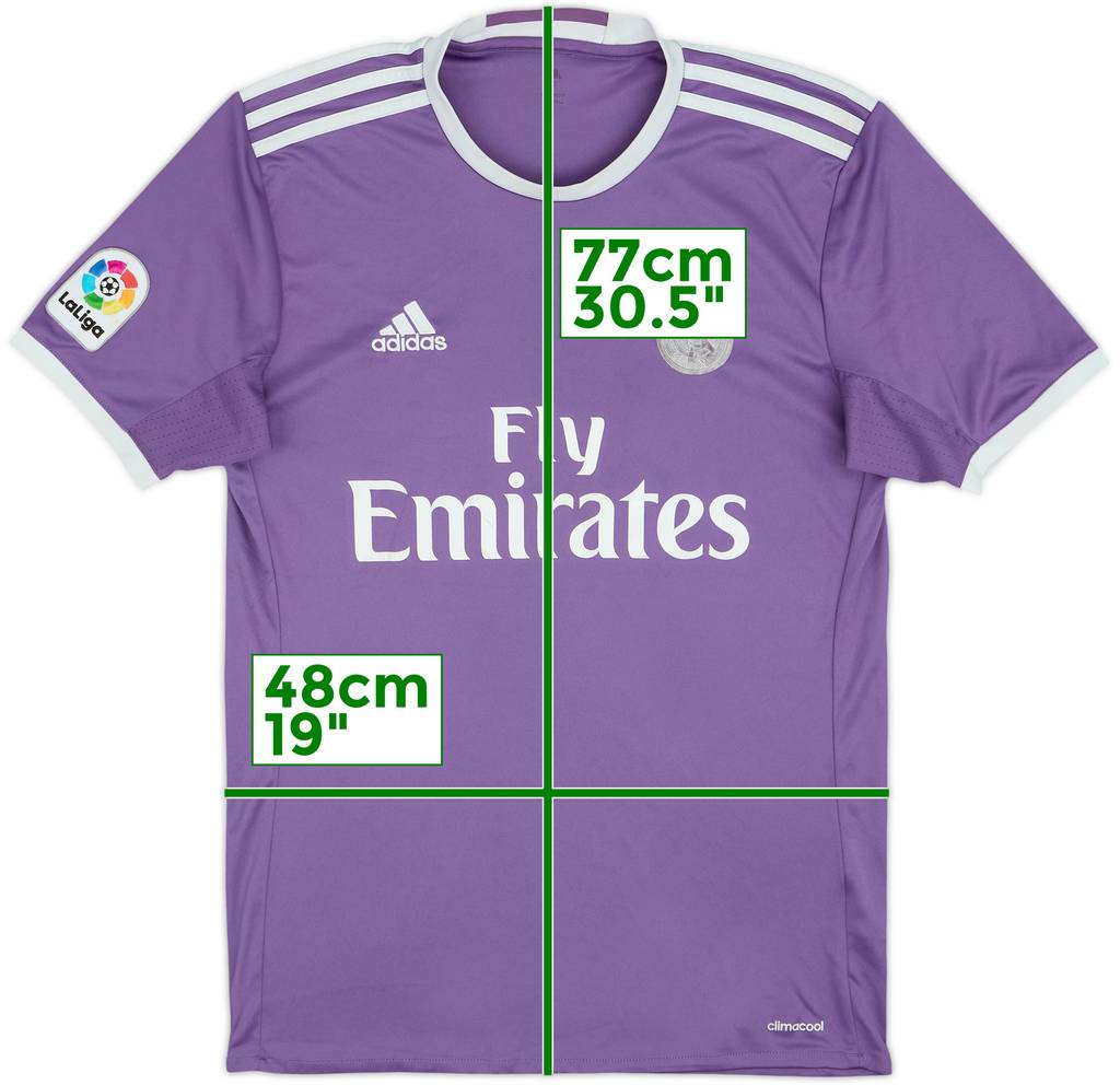 2016-17 Real Madrid Away Shirt - 4/10 - (S)