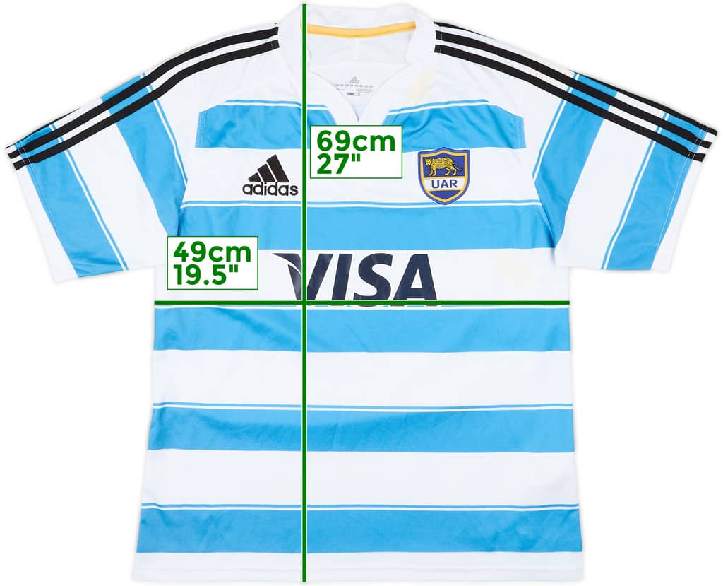 2011 Argentina Rugby Home Shirt - 6/10 - (L)