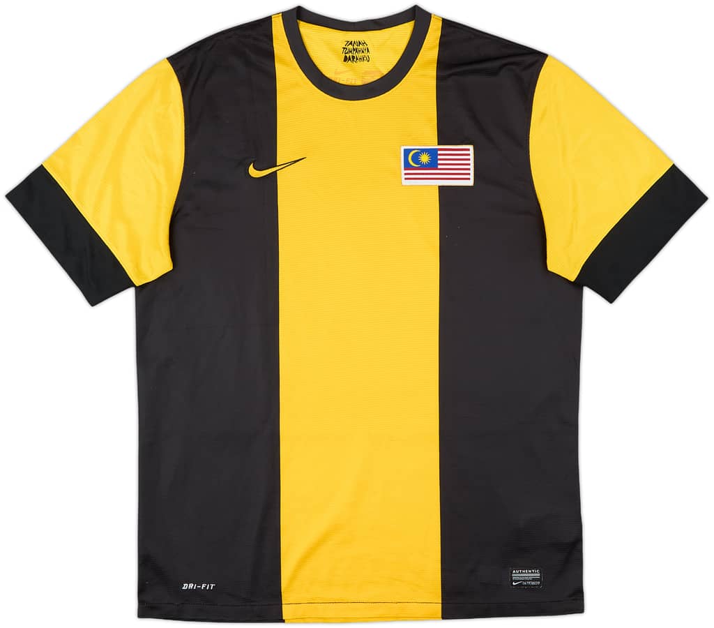 2012 Malaysia Home Shirt - 8/10 - (XL)