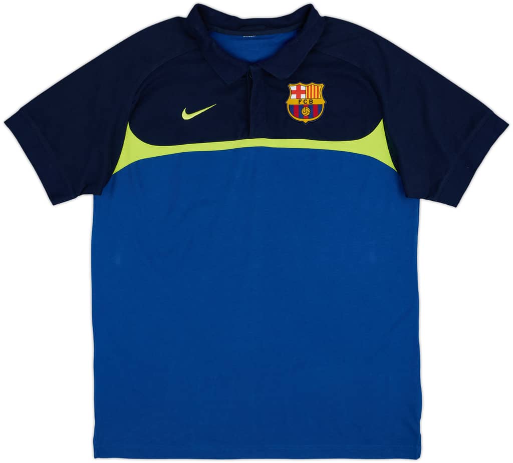 2012-13 Barcelona Nike Polo Shirt - 8/10 - (L)