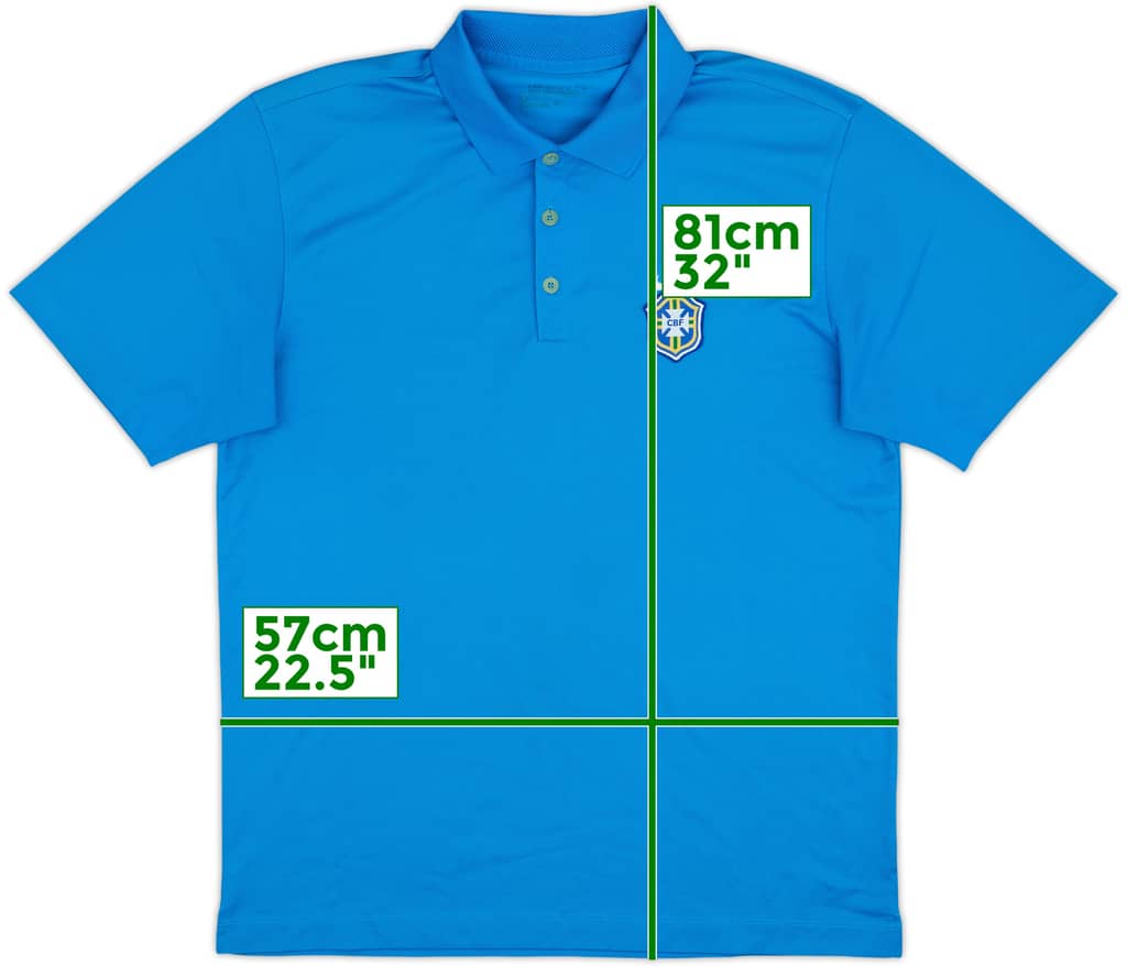 2013-14 Nike Golf Polo Shirt (Brazil) - 8/10 - (XXL)
