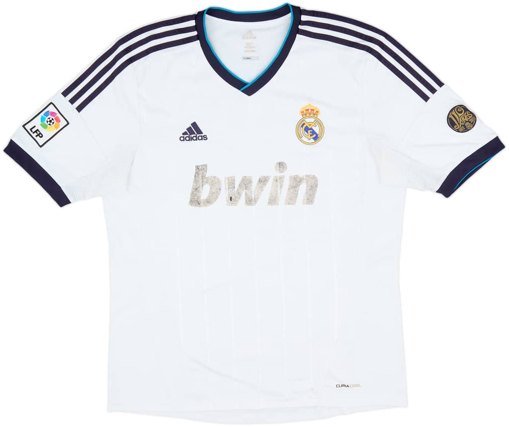 2012-13 Real Madrid Home Shirt - 4/10 - (L)