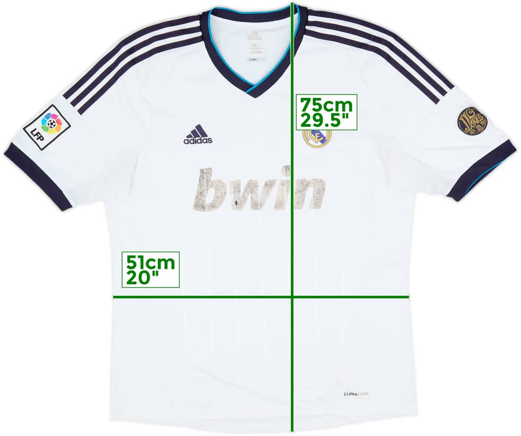 2012-13 Real Madrid Home Shirt - 4/10 - (L)