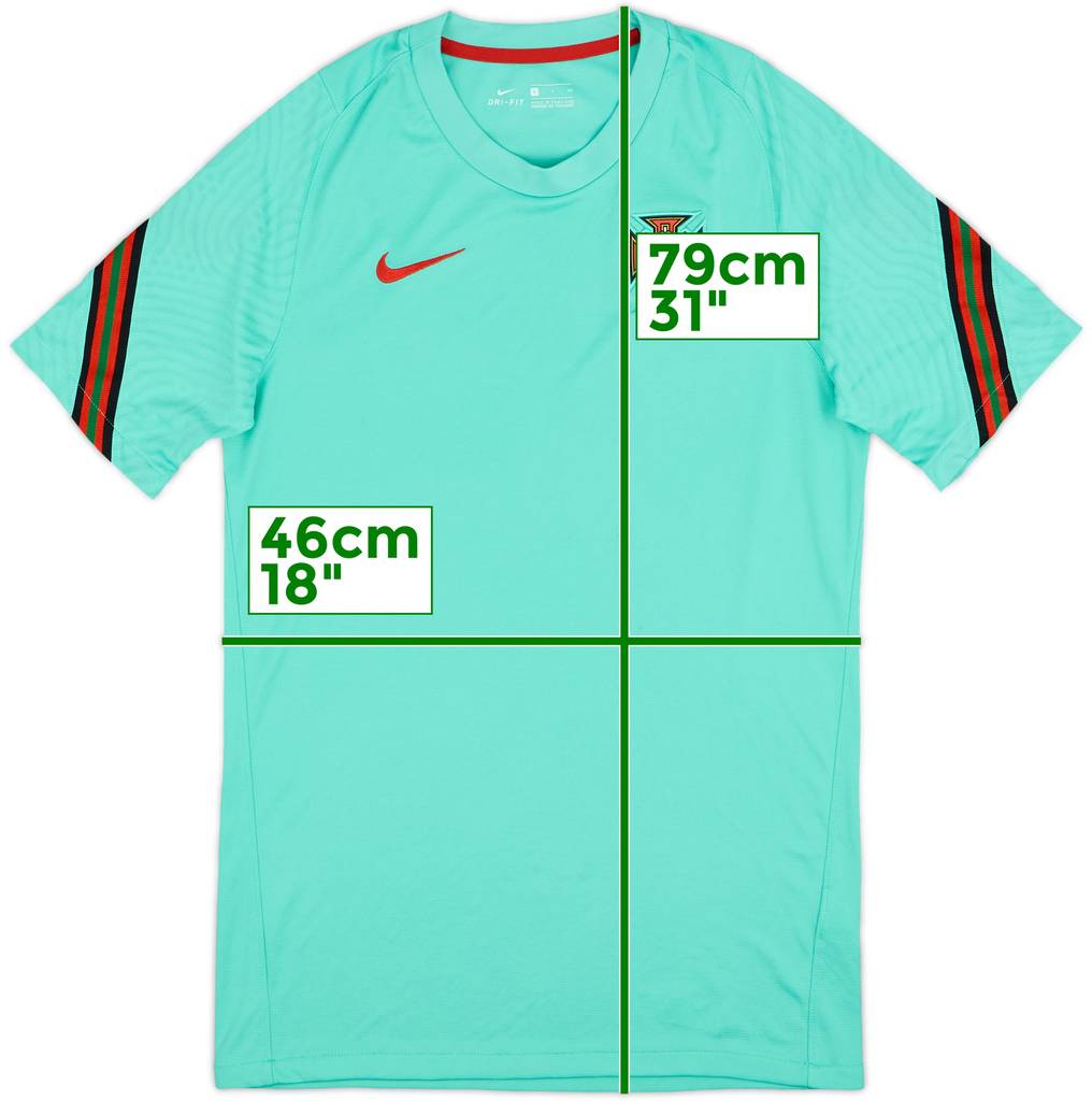 2020-21 Portugal Nike Training Shirt - 9/10 - (S)