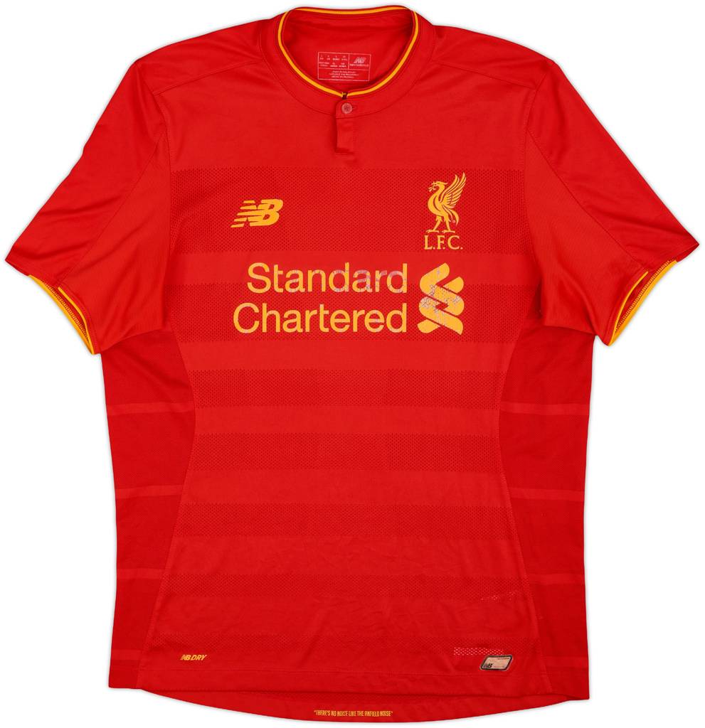 2016-17 Liverpool Home Shirt - 4/10 - (L)