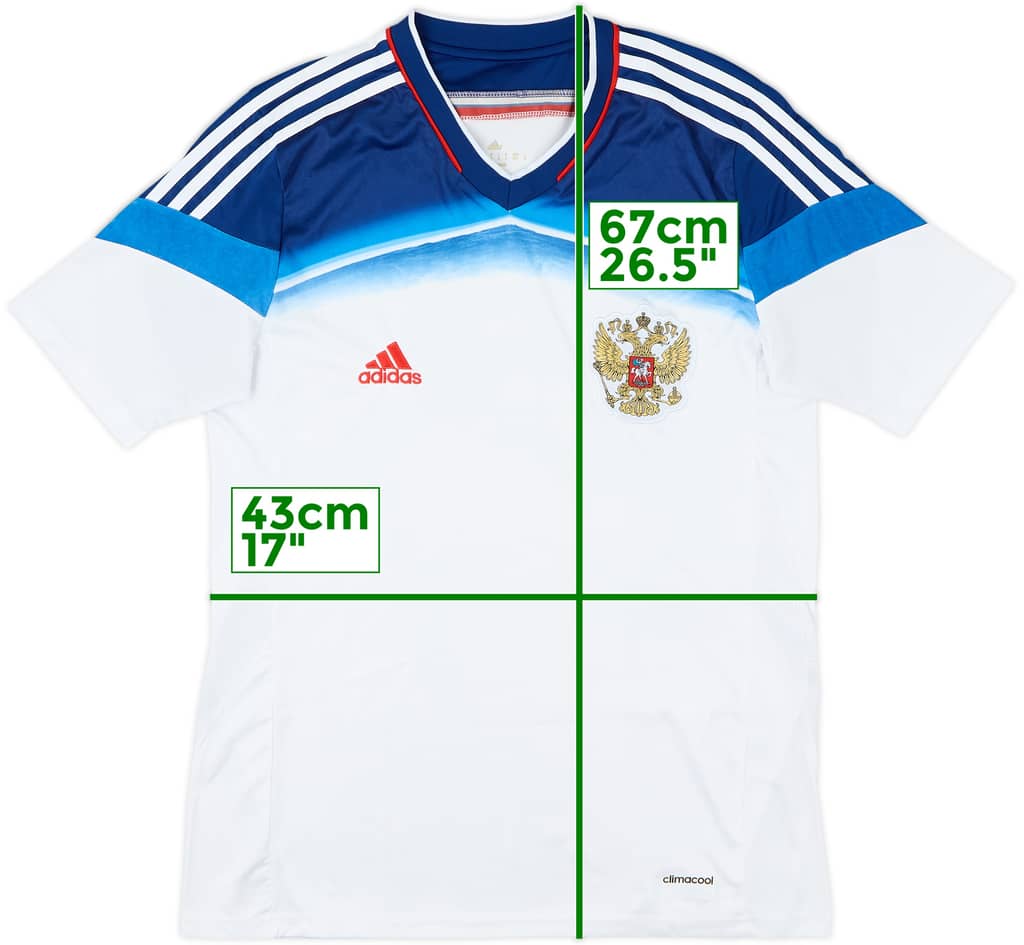 2014 Russia Away Shirt - 7/10 - (S)