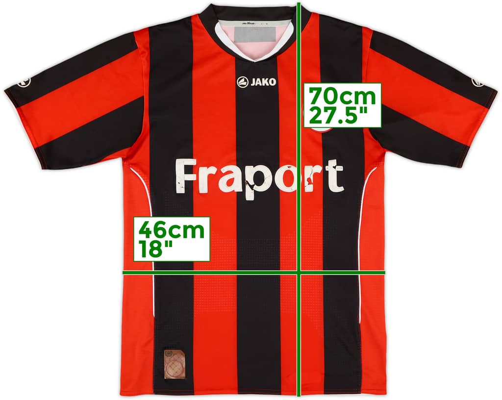 2010-12 Eintracht Frankfurt Home Shirt - 5/10 - (S)