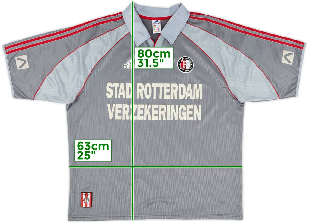 1999-00 Feyenoord Away Shirt - 6/10 - (XXL)