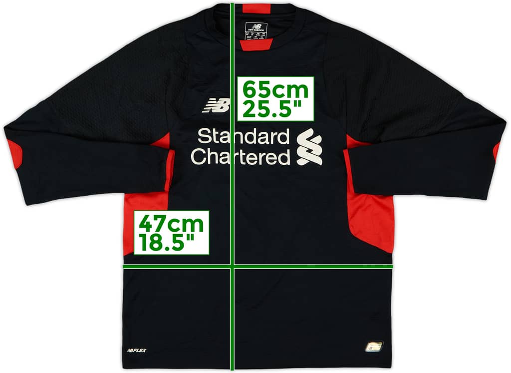 2015-16 Liverpool GK Shirt - 7/10 - (XL.Boys)