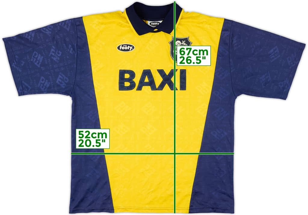 1995-96 Preston North End Third Shirt - 9/10 - (XL)
