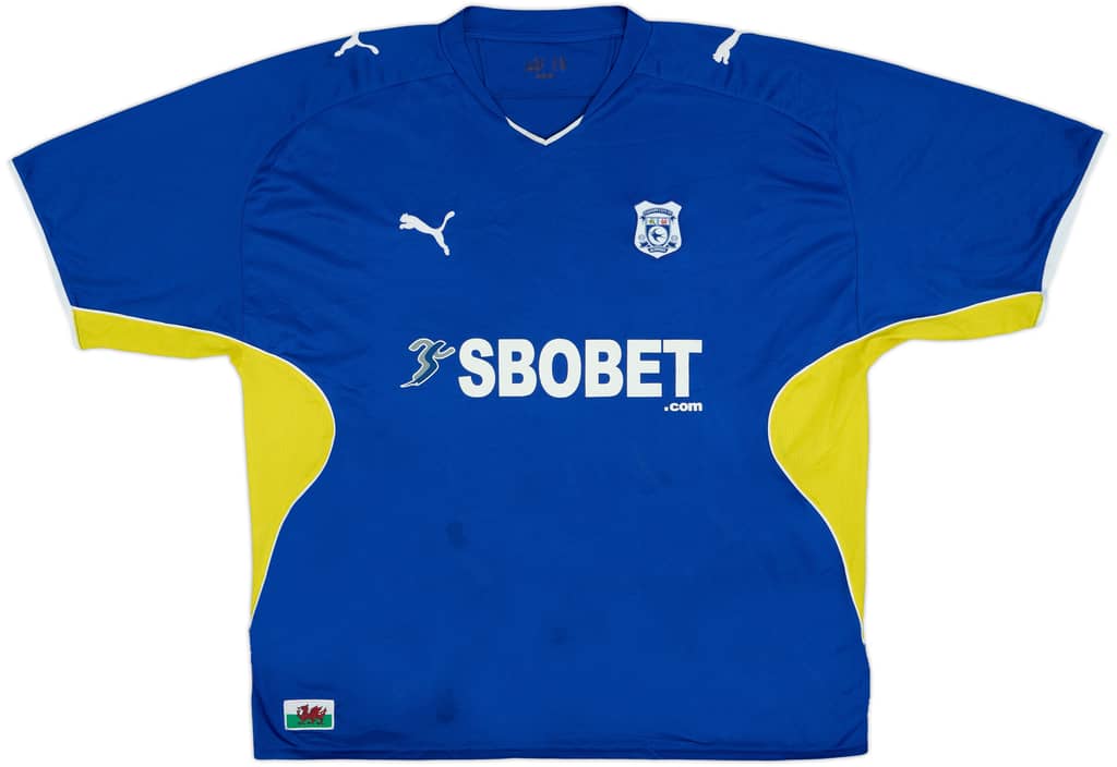 2009-10 Cardiff Home Shirt - 6/10 - (3XL)