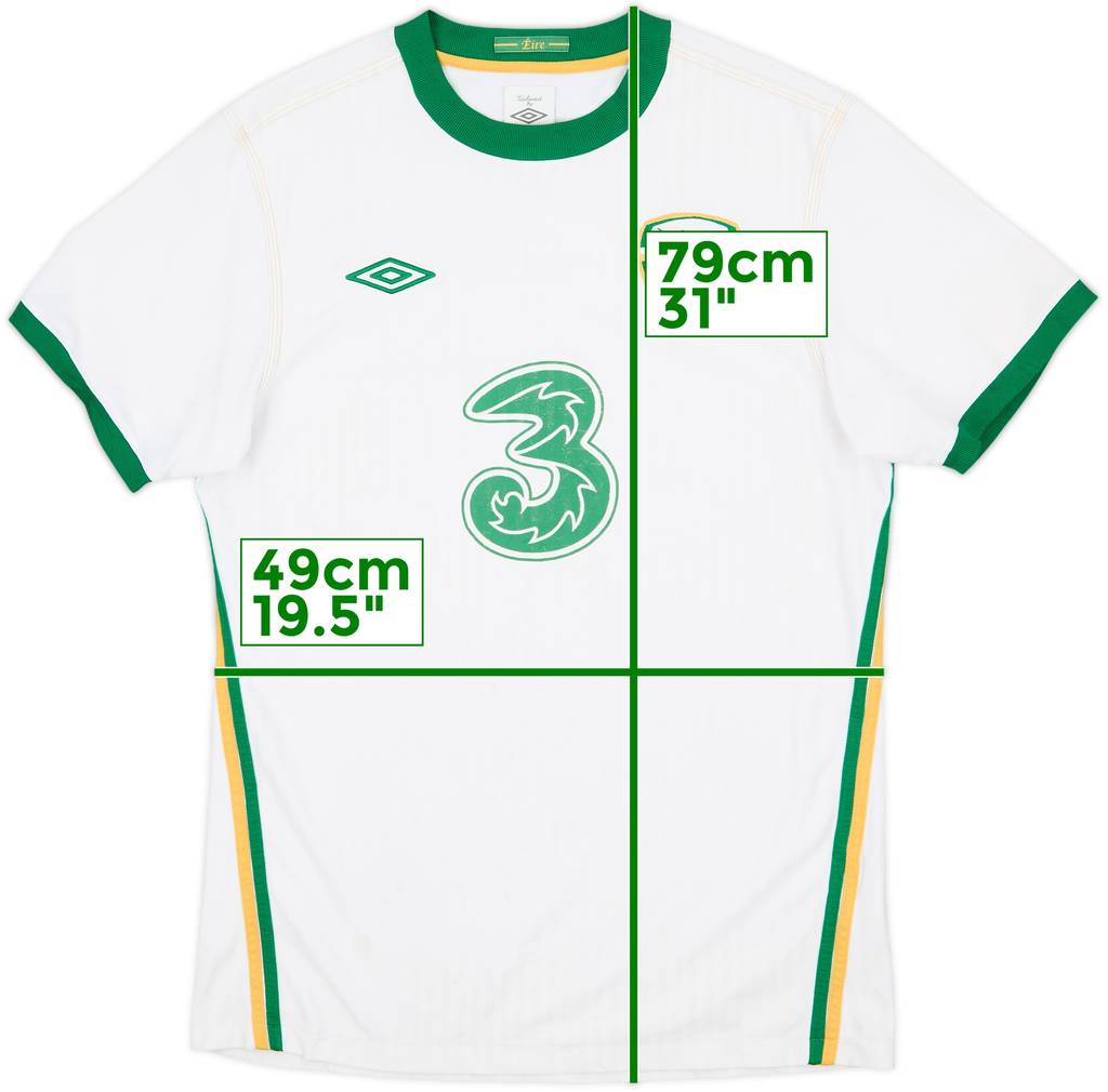 2010-11 Ireland Away Shirt - 7/10 - (M)