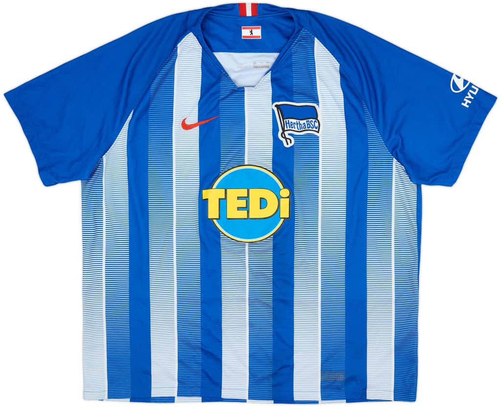 2018-19 Hertha Berlin Home Shirt - 7/10 - (XXL)