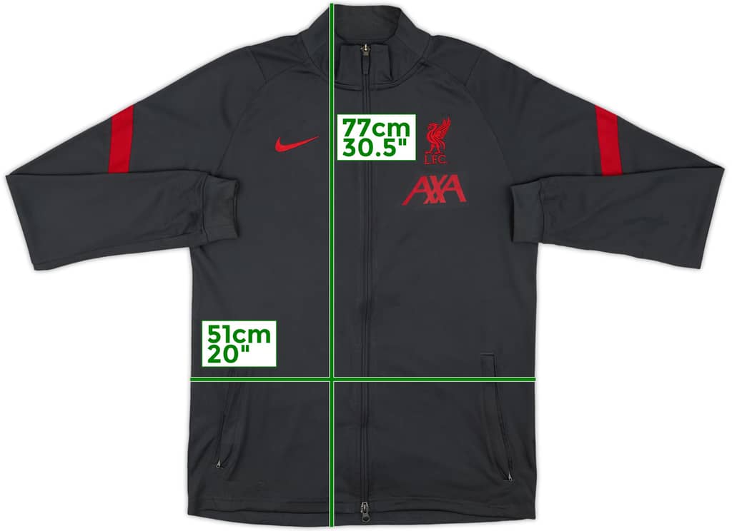 2021-22 Liverpool Nike Track Jacket - 8/10 - (M)