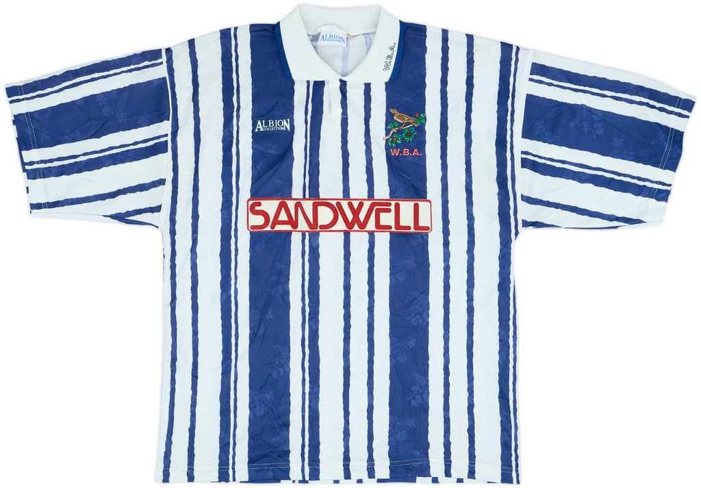 1992-93 West Brom Home Shirt - 7/10 - (L)