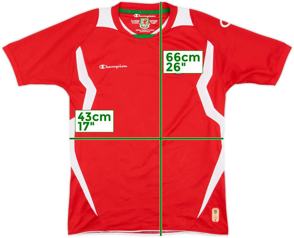 2008-10 Wales Home Shirt - 7/10 - (L.Boys)