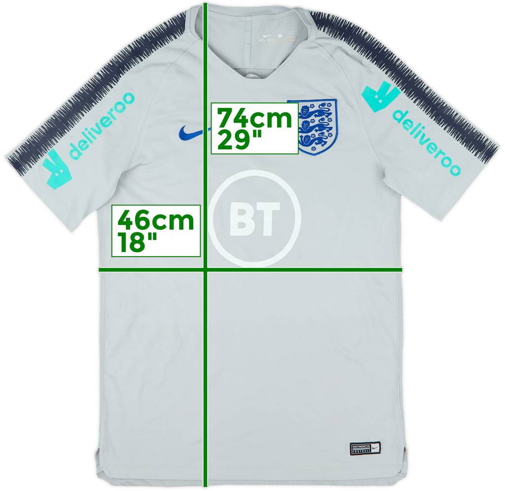 2018-19 England Nike Training Shirt - 8/10 - (M)