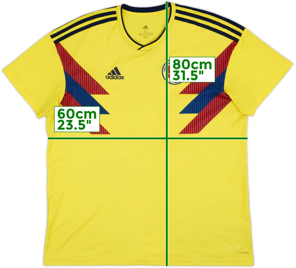 2018-19 Colombia Home Shirt - 6/10 - (XL)