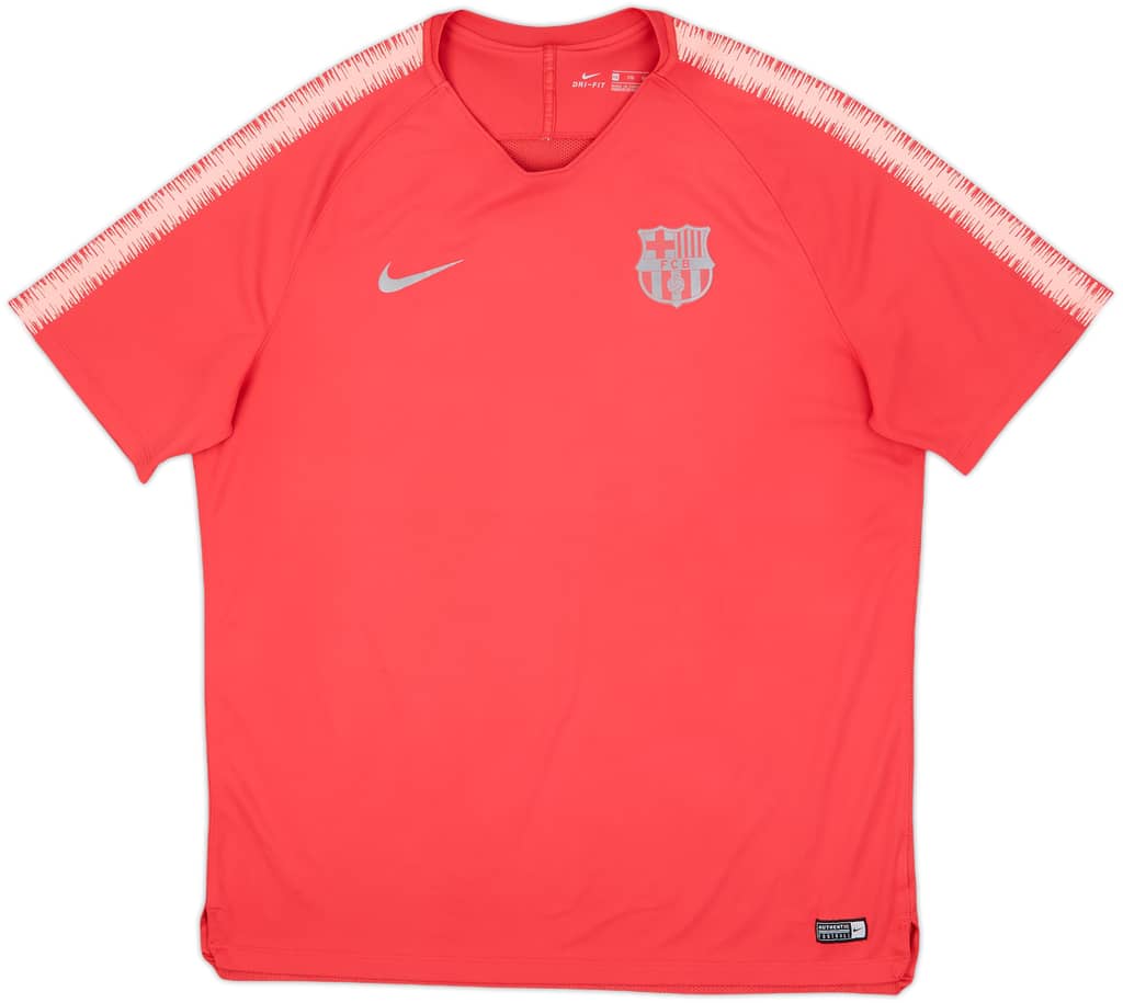 2018-19 Barcelona Nike Training Shirt - 8/10 - (XXL)