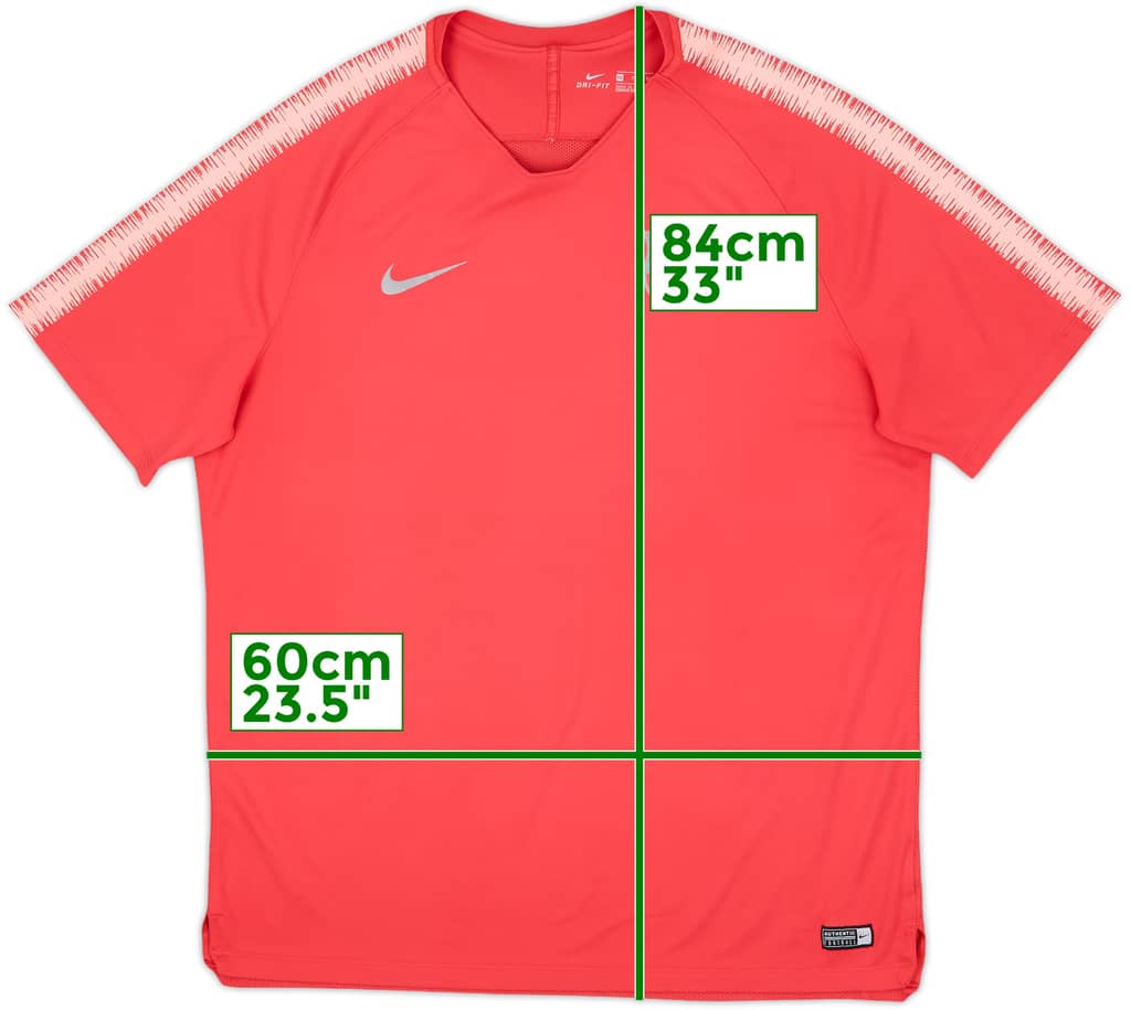2018-19 Barcelona Nike Training Shirt - 8/10 - (XXL)