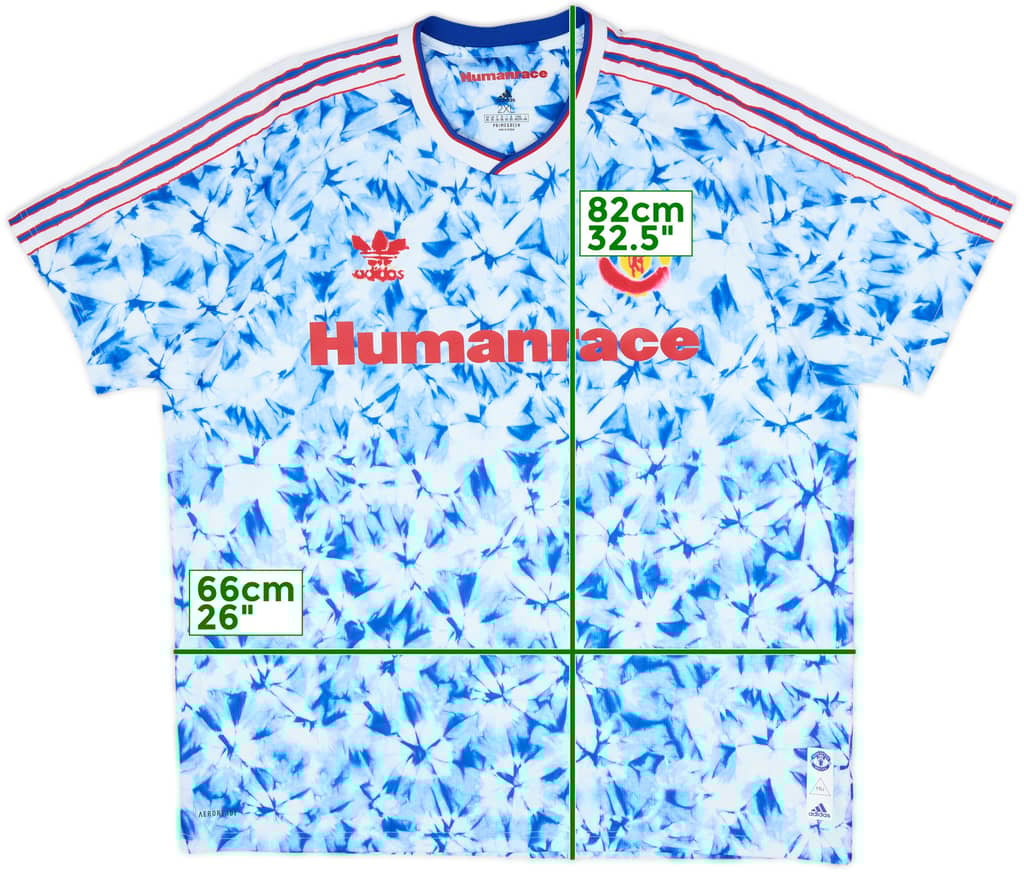 2020-21 Manchester United adidas x Humanrace Fourth Shirt - 9/10 - (XXL)