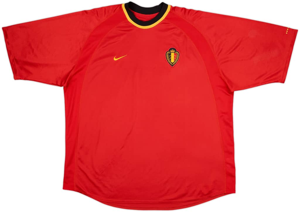 2000-02 Belgium Home Shirt - 8/10 - (XXL)