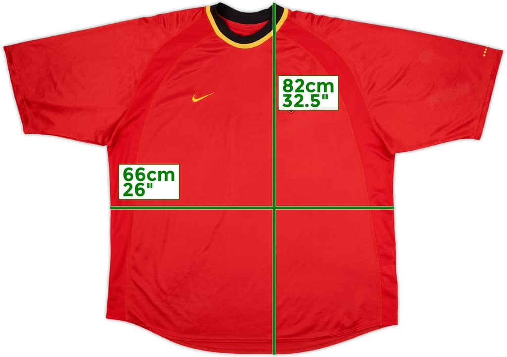2000-02 Belgium Home Shirt - 8/10 - (XXL)