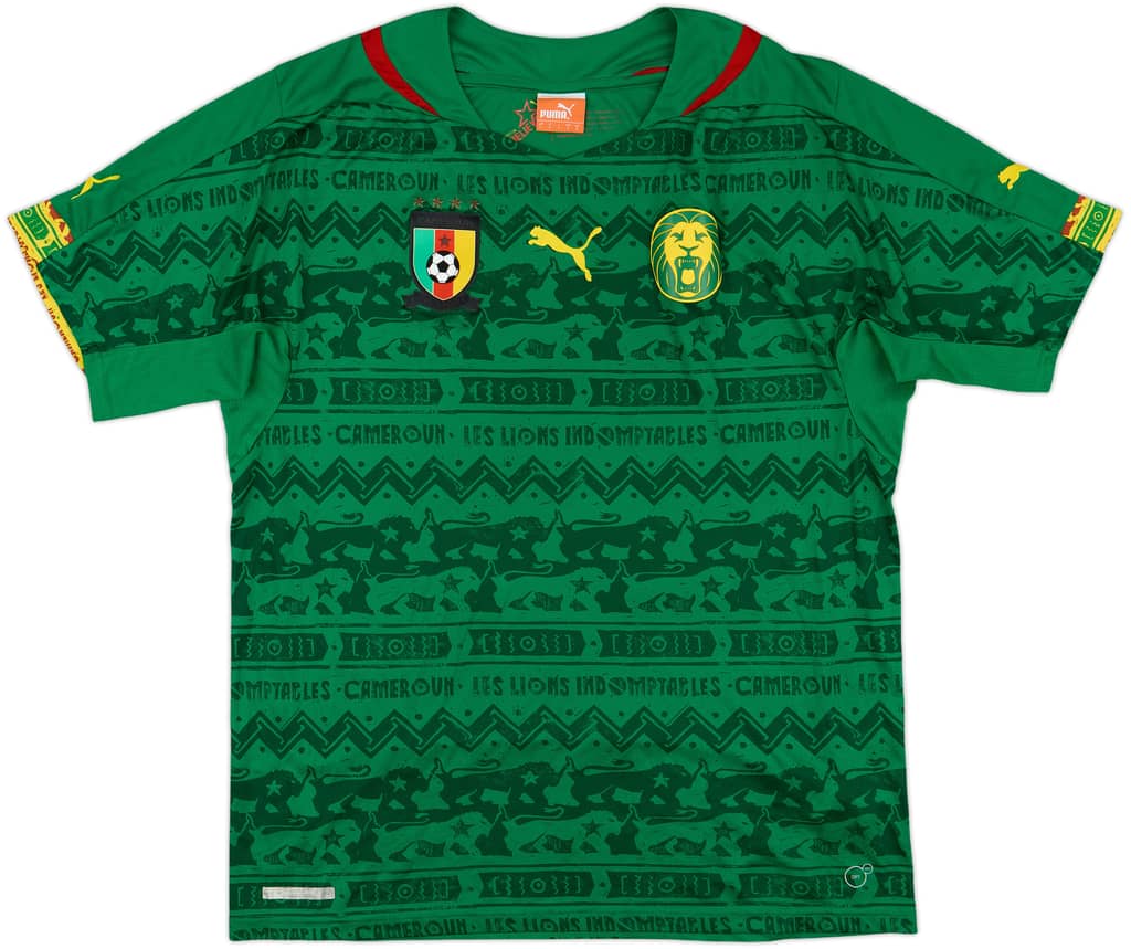 2014-16 Cameroon Home Shirt - 7/10 - (L)